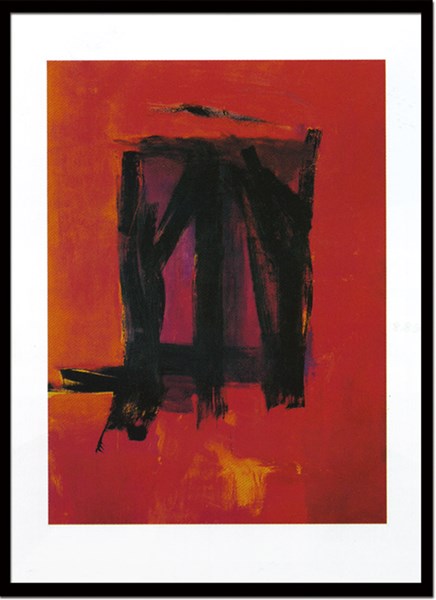 アートパネル フランツクライン Franz Kline Red painting 1961 IFK-14372 壁掛け アートフレーム 絵画 アートポスター 額 北欧 モダン おしゃれ 玄関 リビング