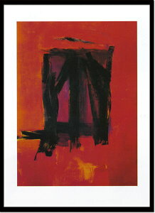 アートパネル フランツクライン Franz Kline Red painting 1961 IFK-14372 壁掛け アートフレーム 絵画 アートポスター 額 北欧 モダン おしゃれ 玄関 リビング