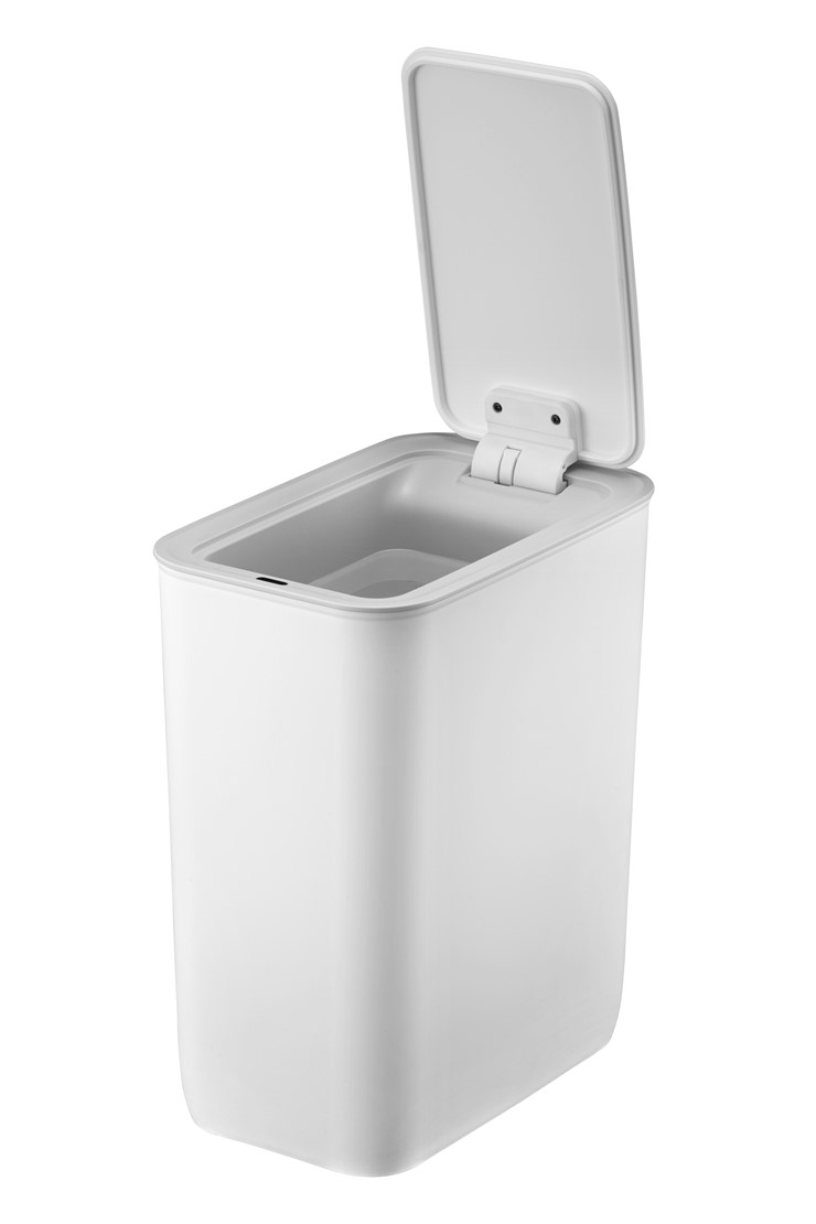 【メーカー直送】 【正規販売店 1年保証】 EKO モランディ スマート プラスチックセンサービン 8L レッド EK6287P-8L-RD ゴミ箱 ダストボックス センサー式 自動開閉 電池式 臭い漏れ防止のシリコンシーリング付 中の袋が見えない [3]
