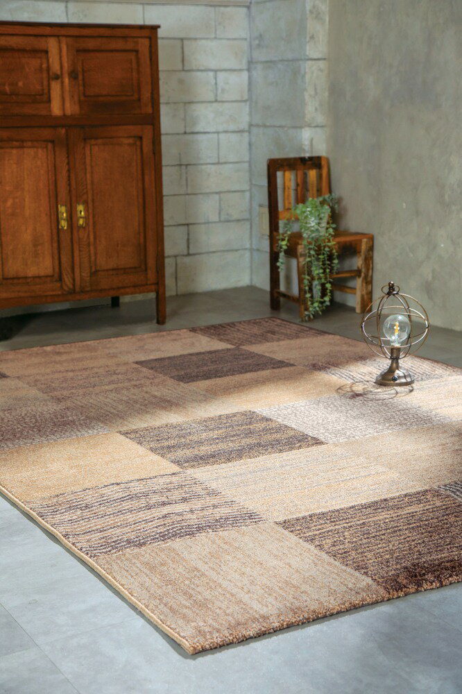 【メーカー直送】 カーペット ラグ マット 約3畳 200×250 シトラス モニーク 34116-9171 Globe ディーパス モダンシリーズ