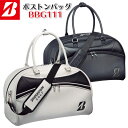 【ブリヂストン】 MEN'S BOSTON BAG BBG111 メンズ 2WAY ボストンバッグ ゴルフバッグ/ハンドバッグ ショルダーバッグ/シューズバッグ BK(黒)/WH(白/黒)サイズ：L48×W24×H30cm 【BRIDGESTONE GOLF】 【日本正規品】【送料無料】