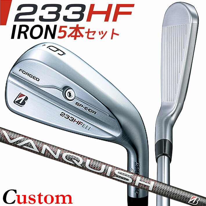 ڥ᡼ۥ֥¥ȥ 233HF  5ܥå(#6-PW)  VANQUISH BS50i ܥ󥷥ե BRIDGESTONE GOLF 2023