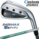 【メーカーカスタム】ブリヂストン 245MAX 単品アイアン (#6、AW、SW) 右用 N.S.PRO 850GH neo スチールシャフト BRIDGEST...