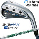 【メーカーカスタム】ブリヂストン 245MAX 単品アイアン (#6、AW、SW) 右用 N.S.PRO 950GH neo スチールシャフト BRIDGESTONE GOLF 2024