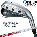 【メーカーカスタム】ブリヂストン 245MAX アイアン 5本セット (#7-9、P1、P2) 右用 N.S.PRO MODUS3 SYSTEM3 TOUR 1...