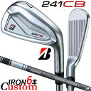 【メーカーカスタム】ブリヂストン 241CB アイアン 6本セット (#5-PW) 右用 TENSEI BS Black 80i カーボンシャフト BRIDGE...