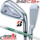 【メーカーカスタム】ブリヂストン 242CB+ アイアン 単品 (#4) 右用 N.S.PRO 950GH neo スチールシャフト BRIDGESTONE G...