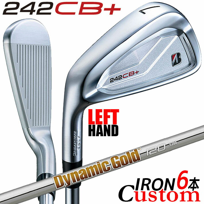 樂天商城 - 【レフティ/左用】【メーカーカスタム】ブリヂストン 242CB+ アイアン 6本セット (#5-PW) Dynamic Gold 120 スチールシャフト BRIDGESTONE GOLF 2024