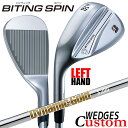 【レフティ/左用】【メーカーカスタム】ブリヂストン BITING SPIN ウェッジ Dynamic Gold HT スチールシャフト BRIDGESTONE バイティング スピン 2024(4)