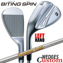 【レフティ/左用】【メーカーカスタム】ブリヂストン BITING SPIN ウェッジ Dynamic Gold 105 スチールシャフト BRIDGESTONE...
