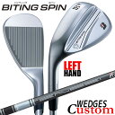 【レフティ/左用】【メーカーカスタム】ブリヂストン BITING SPIN ウェッジ TENSEI BS Black 80i カーボンシャフト BRIDGEST...