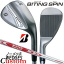 【メーカーカスタム】ブリヂストン BITING SPIN ノーメッキ ウェッジ 右用 N.S.PRO MODUS3 TOUR 115 スチールシャフト BRID...