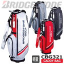 ブリヂストン ブリヂストン ゴルフ 軽量アルミフレームモデル キャディバッグ メンズ レディース CBG321 9型 4分割 ゴルフバッグ BRIDGESTONE GOLF