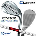 【メーカーカスタム】クリーブランド CVX 2 ZIPCORE 右用 ウェッジ KBS TOUR スチールシャフト 日本正規品 Cleveland Golf 2...