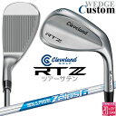 メーカーカスタムクラブ クリーブランド RTZ ツアーサテン 右用 ウェッジ N.S.PRO ZELOS 6 スチールシャフト 日本正規品 Cleveland ...