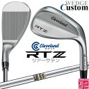 メーカーカスタムクラブ クリーブランド RTZ ツアーサテン 右用 ウェッジ Dynamic Gold スチールシャフト 日本正規品 Cleveland Z-A...