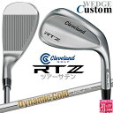 メーカーカスタムクラブ クリーブランド RTZ ツアーサテン 右用 ウェッジ Dynamic Gold 120 スチールシャフト 日本正規品 Cleveland...