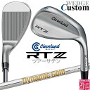 メーカーカスタムクラブ クリーブランド RTZ ツアーサテン 右用 ウェッジ Dynamic Gold 95 スチールシャフト 日本正規品 Cleveland ...