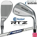 メーカーカスタムクラブ クリーブランド RTZ ツアーサテン 右用 ウェッジ PROJECT X スチールシャフト 日本正規品 Cleveland Z-ALLO...