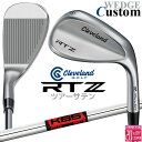 メーカーカスタムクラブ クリーブランド RTZ ツアーサテン 右用 ウェッジ KBS TOUR スチールシャフト 日本正規品 Cleveland Z-ALLOY...