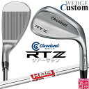 メーカーカスタムクラブ クリーブランド RTZ ツアーサテン 右用 ウェッジ KBS TOUR LITE スチールシャフト 日本正規品 Cleveland Z-...