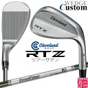 メーカーカスタムクラブ クリーブランド RTZ ツアーサテン 右用 ウェッジ スチールファイバー i シャフト 日本正規品 Cleveland Z-ALLOY ...