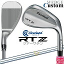 メーカーカスタムクラブ クリーブランド RTZ ツアーサテン 右用 ウェッジ N.S.PRO 850GH スチールシャフト 日本正規品 Cleveland Z-...