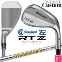 レフティ/左用 メーカーカスタムクラブ クリーブランド RTZ ツアーサテン ウェッジ Dynamic Gold (New Design) スチールシャフト 日...