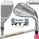 レフティ/左用 メーカーカスタムクラブ クリーブランド RTZ ツアーサテン ウェッジ Dynamic Gold 115 スチールシャフト 日本正規品 Clev...