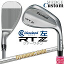 レフティ/左用 メーカーカスタムクラブ クリーブランド RTZ ツアーサテン ウェッジ Dynamic Gold 95 スチールシャフト 日本正規品 Cleve...