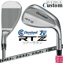 レフティ/左用 メーカーカスタムクラブ クリーブランド RTZ ツアーサテン ウェッジ Diamana for CG II カーボンシャフト 日本正規品 Cle...