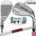 レフティ/左用 メーカーカスタムクラブ クリーブランド RTZ ツアーサテン ウェッジ KBS TOUR-V WEDGE スチールシャフト 日本正規品 Clev...