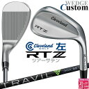 レフティ/左用 メーカーカスタムクラブ クリーブランド RTZ ツアーサテン ウェッジ TRAVIL IRON カーボンシャフト 日本正規品 Cleveland...