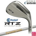 メーカーカスタムクラブ クリーブランド RTZ ツアーラック(ノーメッキ) 右用 ウェッジ Dynamic Gold 120 スチールシャフト 日本正規品 Cl...