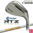 メーカーカスタムクラブ クリーブランド RTZ ツアーラック(ノーメッキ) 右用 ウェッジ Dynamic Gold 105 スチールシャフト 日本正規品 Cl...