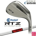 メーカーカスタムクラブ クリーブランド RTZ ツアーラック(ノーメッキ) 右用 ウェッジ KBS TOUR スチールシャフト 日本正規品 Cleveland ...