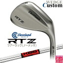 メーカーカスタムクラブ クリーブランド RTZ ツアーラック(ノーメッキ) 右用 ウェッジ KBS TOUR-V WEDGE スチールシャフト 日本正規品 Cleveland Z-ALLOY ゼットアロイ