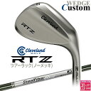 メーカーカスタムクラブ クリーブランド RTZ ツアーラック(ノーメッキ) 右用 ウェッジ スチールファイバー i シャフト 日本正規品 Cleveland Z...