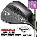【メーカーカスタム】Callaway JAWS FORGED 2023 ウェッジ チャコールブラック 右用 Dynamic Gold EX Tour Issue...