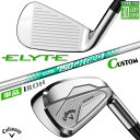 メーカーカスタムクラブ キャロウェイ ELYTE 単品アイアン (#5、AW、GW、SW) 右用 N.S.PRO 750GH neo スチールシャフト 日本正規...