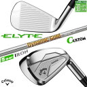 メーカーカスタムクラブ キャロウェイ ELYTE アイアン 5本セット(#6-PW) 右用 Dynamic Gold 95 スチールシャフト 日本正規品 エリー...