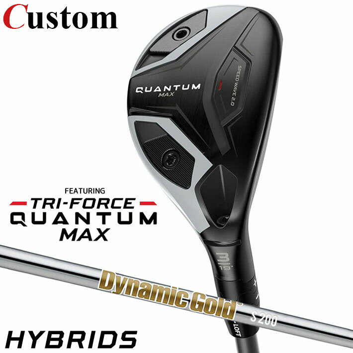 樂天商城 - メーカーカスタムクラブ キャロウェイ クアンタム マックス ユーティリティ 右用 Dynamic Gold HT スチールシャフト 日本正規品 QUANTUM MAX 2026 クワンタム