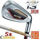 [[J[JX^] _bv [NVI 13 T[eB[ ACA 5{Zbg(6`9APW) bh Ep DUNLOP XXIO13 IRON SET RED Dynamic Gold 120 X`[Vtg [{Ki] [2024Nf]