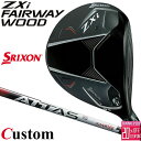 メーカーカスタムクラブ ダンロップ SRIXON ZXi フェアウェイウッド 右用 ATTAS RX SUNRISE RED カーボンシャフト スリクソン 20...