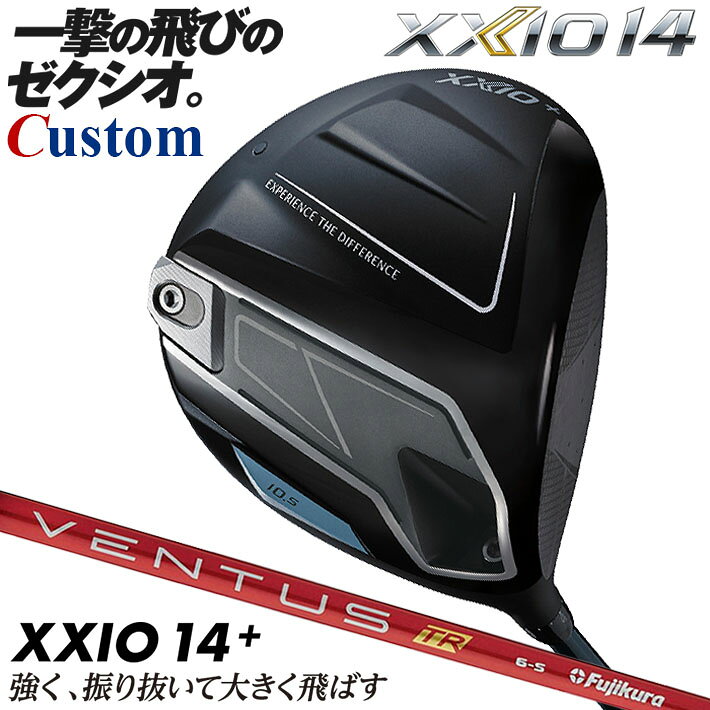樂天商城 - メーカーカスタムクラブ ダンロップ ゼクシオ 14 プラス ドライバー 右用 VENTUS TR RED カーボンシャフト XXIO 14 + フォーティーン 2026 日本正規品 特注