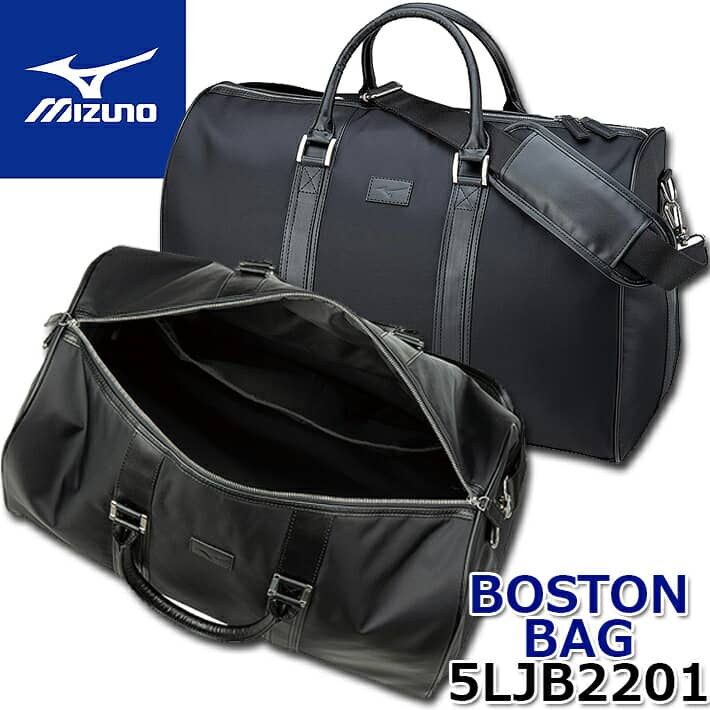 ミズノ 【MEN'S/メンズ】 MIZUNO BOSTON BAG/5LJB2201 ミズノ ボストンバッグ/ゴルフバッグ カラー：ブラック/約50×26×31cm/約38L 大容量【日本正規品】【送料無料】 【2022年春夏モデル】