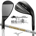 ミズノ MIZUNO PRO T1 ウェッジ ミズノ プロ 右用 ブラックIP仕上げ Dynamic Gold HT スチールシャフト 5KJSB24290 軟...