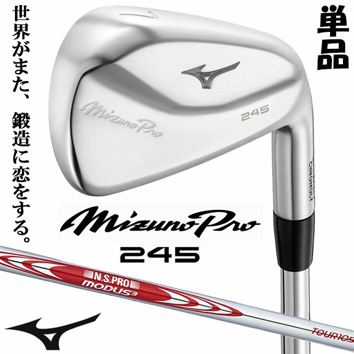 ߥ MIZUNO PRO 245  ߥ ץ ñ(#4GW)  N.S.PRO MODUS3 TOUR 105 ...