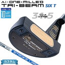 【メーカーカスタム】オデッセイ Ai-ONE MILLED TRI-BEAM パター 右用 STROKE LAB 90 スチールシャフト SIX T 日本正規品...
