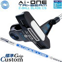 メーカーカスタムクラブ オデッセイ Ai-ONE TRI-BEAM LE パター 右用 STROKE LAB 90 スチールシャフト 2-BALL BLADE ...